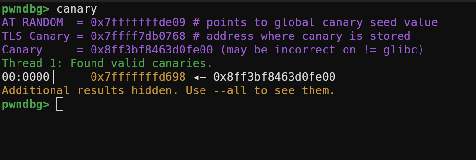 Binary Security Mechanisms: Stack Canary